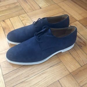 Jimmy Choo Navy Suede Shoes